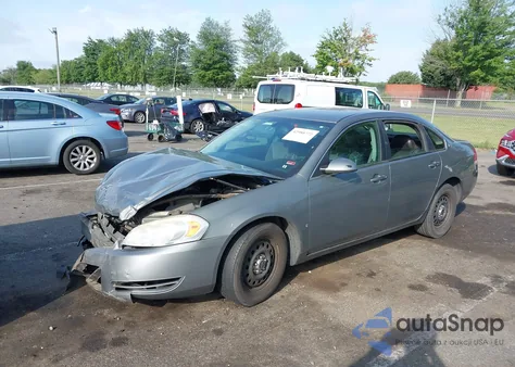 2008 Chevrolet Impala Police z USA, uszkodzony, nr VIN 2G1WS553X81366660